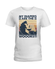 My Diapers Are The Wooorst Ladies T-Shirt tile