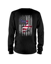 Motocross US Flag Back Long Sleeve Tee tile