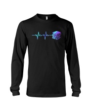 American hologram flag reading Long Sleeve Tee tile