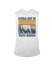 Kinda hot in these rhinos Sleeveless Tee tile