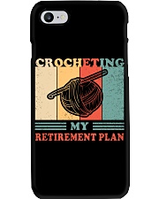 Crocheting My Retirement Plan Phone Case tile