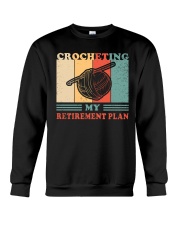 Crocheting My Retirement Plan Crewneck Sweatshirt tile