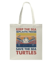 Retro Vintage Sea Turtle Tote Bag tile