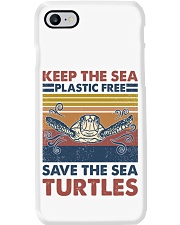 Retro Vintage Sea Turtle Phone Case tile