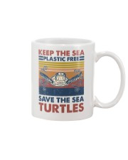 Retro Vintage Sea Turtle Mug tile