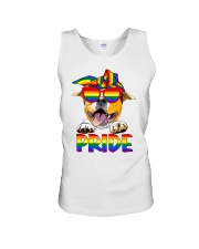 Pride LGBT Gay Be Lesbian Pitbull Funny Unisex Tank tile