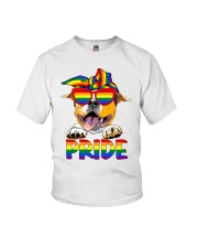 Pride LGBT Gay Be Lesbian Pitbull Funny Youth T-Shirt tile