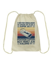 Super Sexy Pontoon Captain Drawstring Bag tile