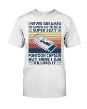 Super Sexy Pontoon Captain Premium Fit Mens Tee tile