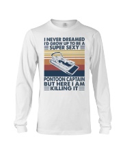 Super Sexy Pontoon Captain Long Sleeve Tee tile