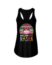 Vintage Mommy shark doo Ladies Flowy Tank tile