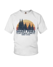 Shady Pines retirement home Youth T-Shirt tile