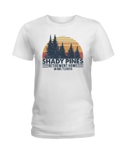 Shady Pines retirement home Ladies T-Shirt tile