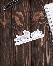 Dachshund ate your family Sticker - Single (Vertical) aos-sticker-single-vertical-lifestyle-front-05