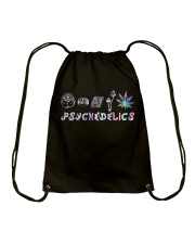 LSD Psychedelic Mushroom Hologram Drawstring Bag tile