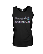 LSD Psychedelic Mushroom Hologram Unisex Tank tile