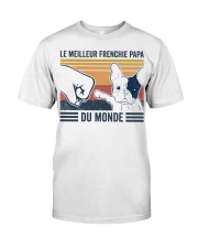 French Bulldog Best Dad Ever Premium Fit Mens Tee tile