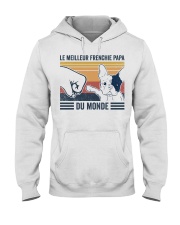 French Bulldog Best Dad Ever Hooded Sweatshirt tile