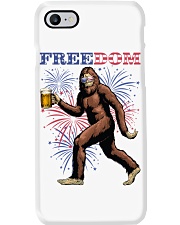 Bigfoot Freedom Independence Day 4th of July Phone Case tile