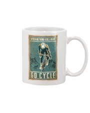 When nothing goes right go cycle Mug tile