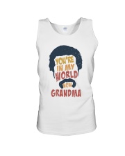 You're in my world now grandma Unisex Tank tile