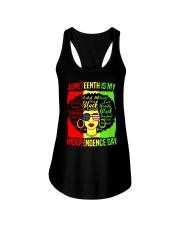 Juneteenth is my independence day Ladies Flowy Tank tile