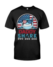 Vintage Daddy shark doo Classic T-Shirt front