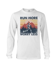 Run More Worry Less Long Sleeve Tee tile
