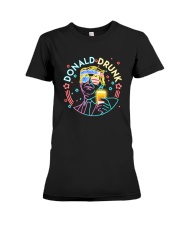 Donald Drunk Premium Fit Ladies Tee tile