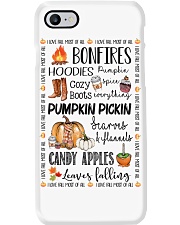 I love fall most of all Phone Case tile
