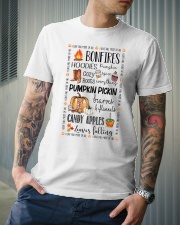 I love fall most of all Classic T-Shirt lifestyle-mens-crewneck-front-6