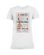I love fall most of all Premium Fit Ladies Tee tile