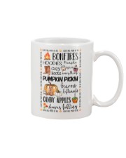 I love fall most of all Mug tile