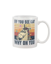 Unicorn Eff You See Kay Why Oh You Mug tile