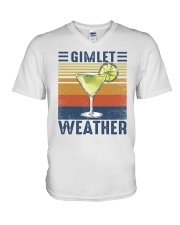 Gimlet Weather V-Neck T-Shirt tile