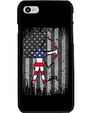 Archery US Flag Back Phone Case tile