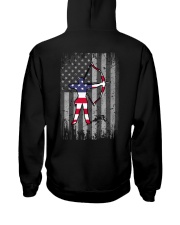 Archery US Flag Back Hooded Sweatshirt tile