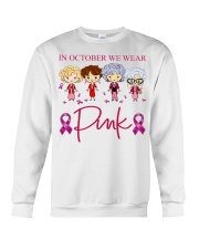 In October We Wear Pink Crewneck Sweatshirt tile
