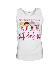 In October We Wear Pink Unisex Tank tile