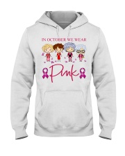 In October We Wear Pink Hooded Sweatshirt tile