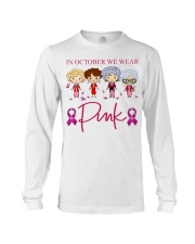 In October We Wear Pink Long Sleeve Tee tile