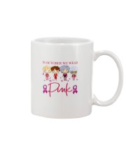 In October We Wear Pink Mug tile