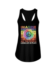 LGBTQ Pride Image Ladies Flowy Tank tile