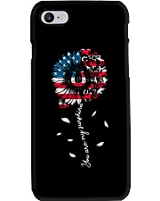 Horse You're My Sunshine Us Flag Phone Case tile
