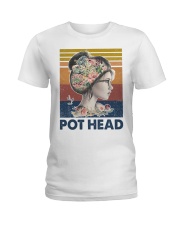 Pot head Ladies T-Shirt tile