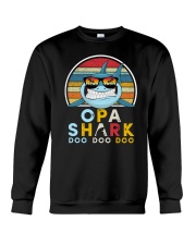 Vintage Opa shark doo Crewneck Sweatshirt tile