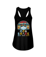 Vintage Opa shark doo Ladies Flowy Tank tile