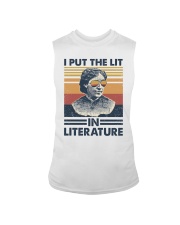 I Put The Lit In Literature Louisa May Alcott Sleeveless Tee tile