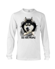 Husky Six feet people Long Sleeve Tee tile
