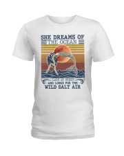 She Dreams Of The Ocean Ladies T-Shirt tile
